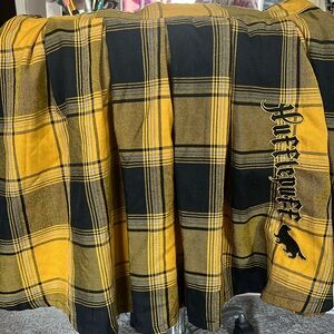 Harry potter hufflepuff schoolgirl skirt size large